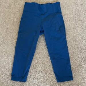 Outdoor Voices Kneecap Blue Leggings